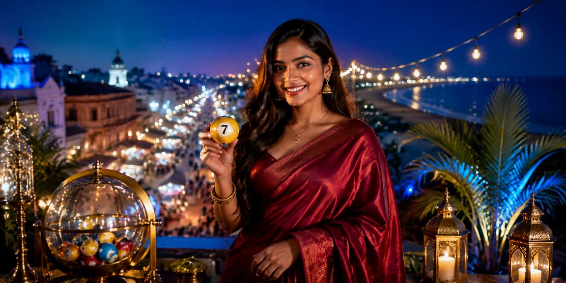 কক্সবাজার সৈকতে লটারি গেম খেলার দৃশ্য